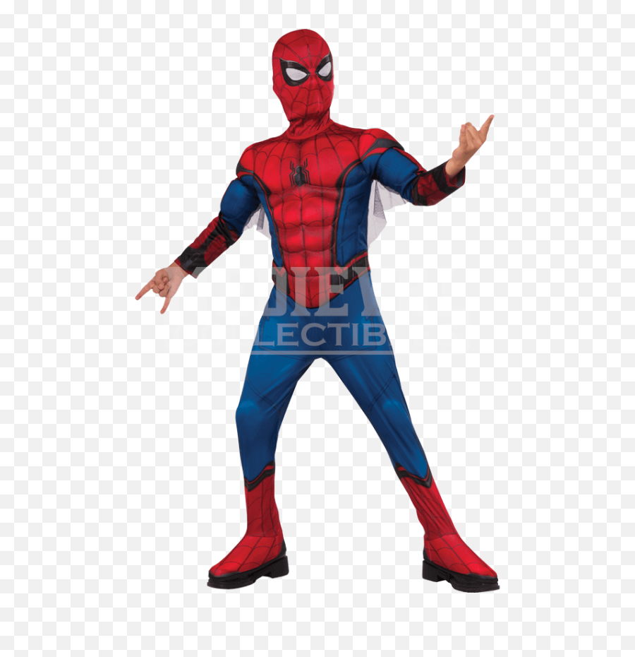 Deluxe Spider Man Homecoming Costume - Spiderman Costume Kids Png,Spider Man Homecoming Png