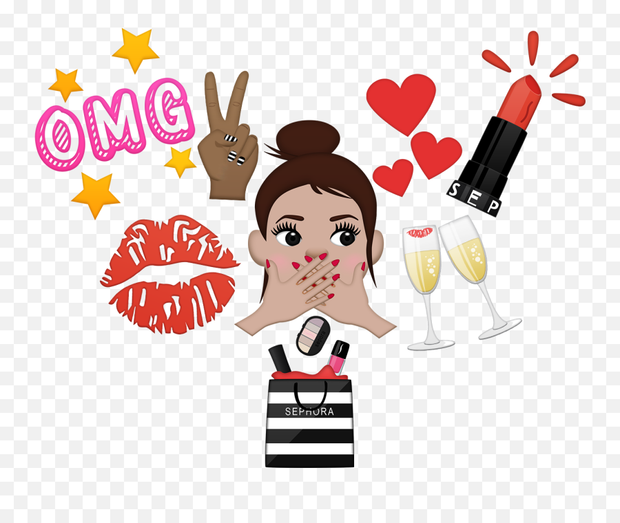 Powering Best In Class Sticker Apps For The Worldu0027s - Sephora Clipart Png,World Emoji Png