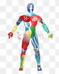 Free Png Social Media Icon Body - Transparent Collage