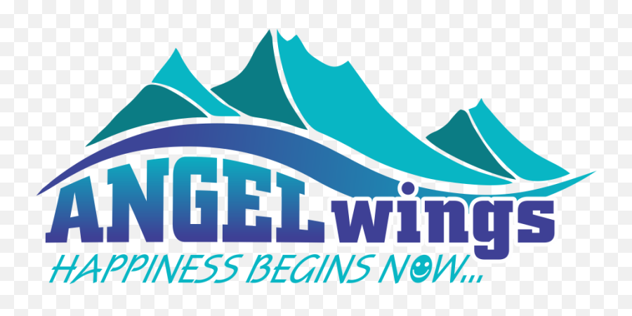 Angelwings U2013 Happiness Begins Now - Clip Art Png,Angel Wings Logo