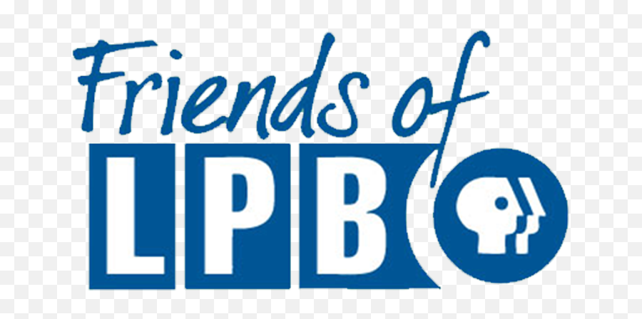 Friends Of Lpb Louisiana Public Broadcasting - Electric Blue Png,Friends Logo Font