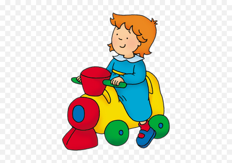 Caillou Rosie Png Clipart - Rosie Caillou Png,Caillou Png