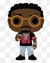 Migos - Funko Pop Rocks Migos Png,Quavo Png