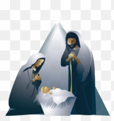 Png Transparent Christmas Manger - Christmas Quotes With Nativity Scene,Manger Png