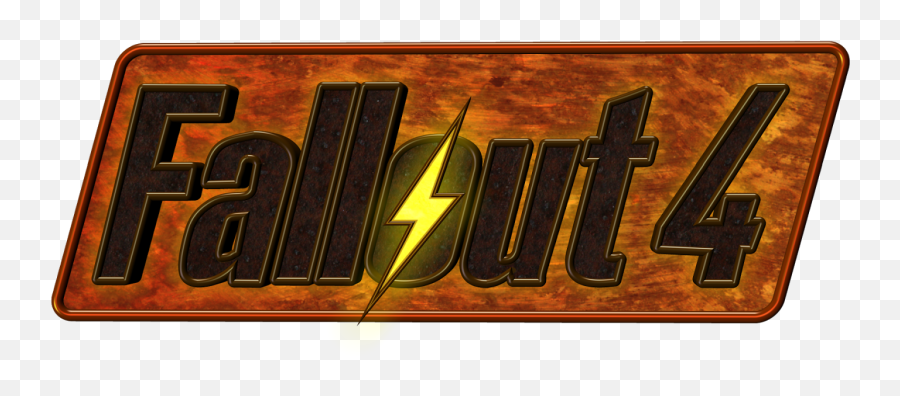 I Designed This Version Of The Fallout 4 Logo In Xara Iu0027m - Poster Png,Fallout 4 Logo Png