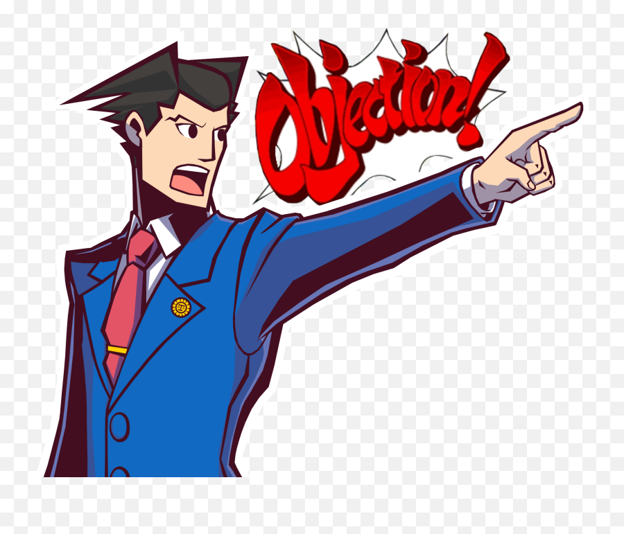 Phoenix Wright Png Objection