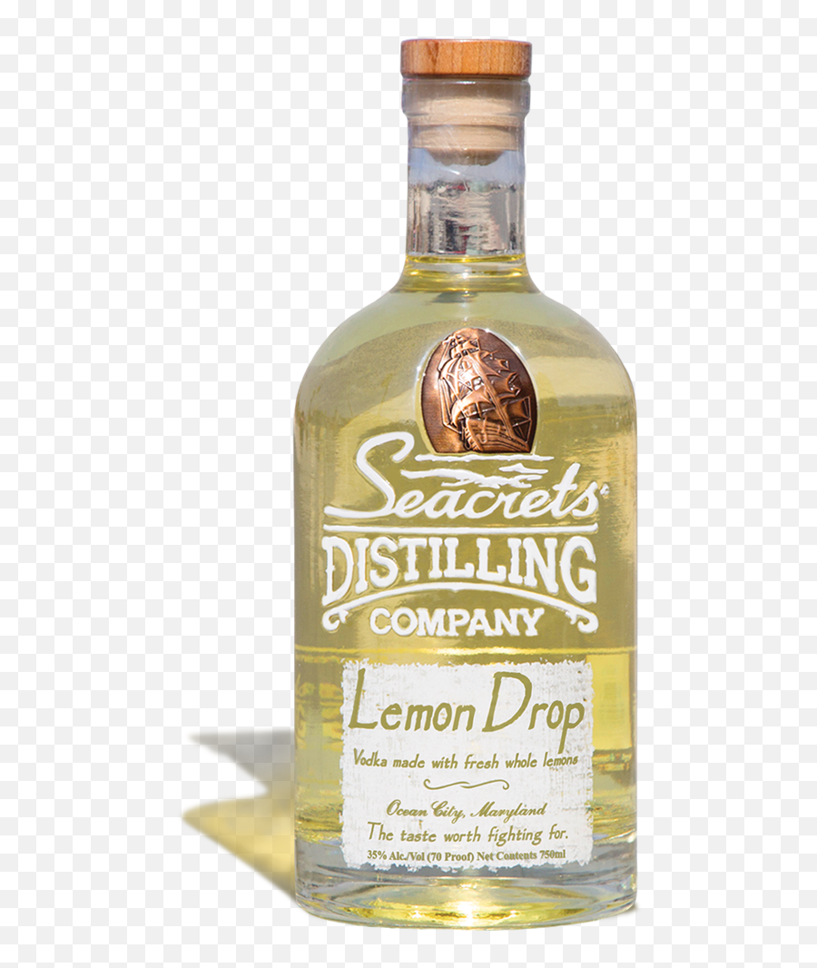 Lemon Drop Vodka - Seacrets Distillery Lemon Drop Png,Vodka Transparent