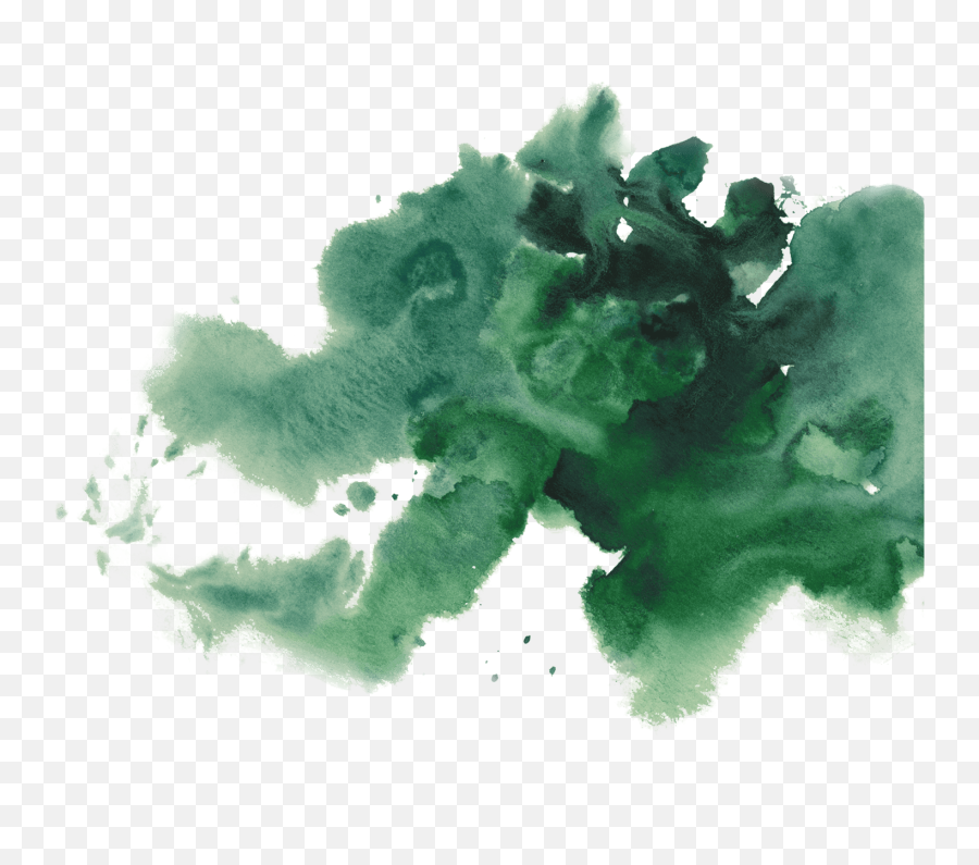 Download Watercolor Painting Green Tea - Transparent Green Watercolor Png,Green Watercolor Png