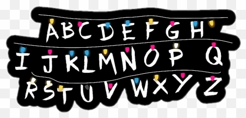 Strangerthings Sticker By Png Stranger Things