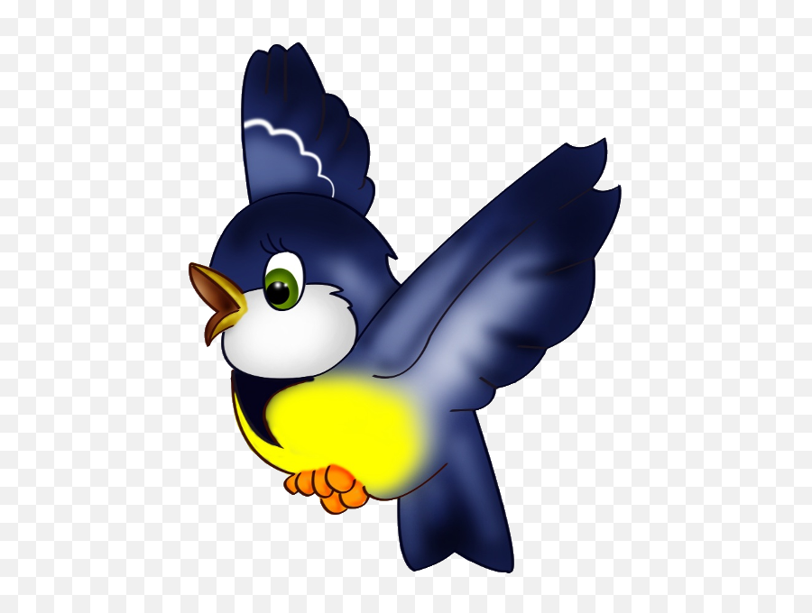 Blue Bird - Bird Clipart Png,Cartoon Bird Png