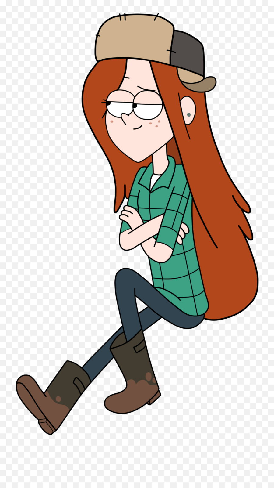 Wendy Corduroy Transparent Png - Stickpng Wendy Gravity Falls,Gravity Png