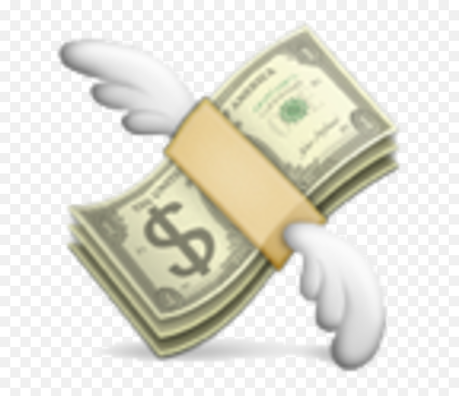 Download Flying Money Emoji 128 Png