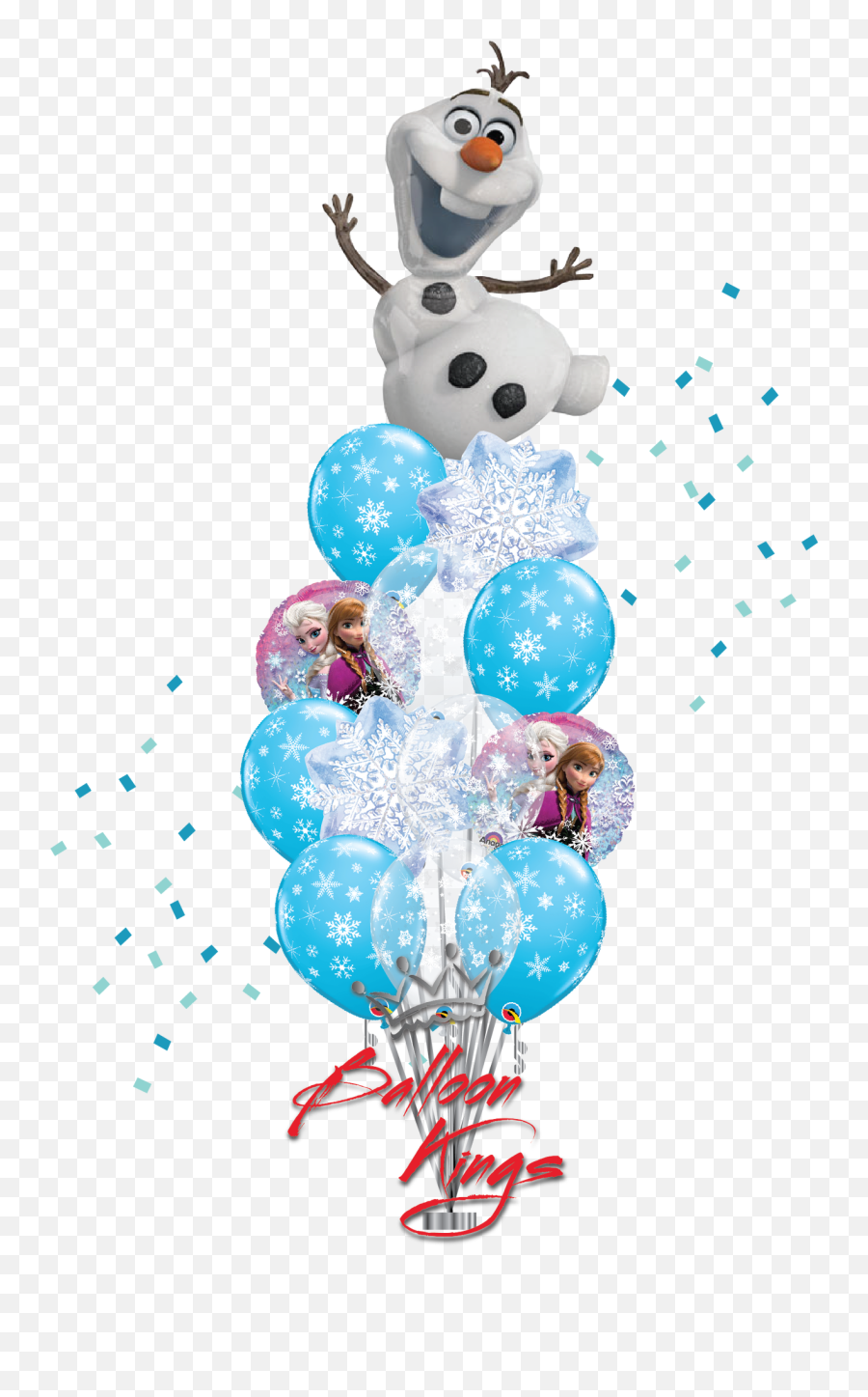Olaf Frozen Bouquet - Party Supply Png,Olaf Transparent