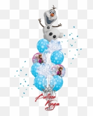 Olaf Frozen Bouquet - Party Supply Png,Olaf Transparent