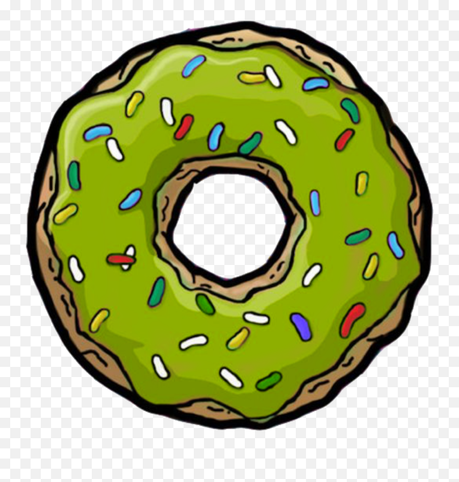 Donuts Sticker - Png Donut Transparent Cartoon Jingfm Donuts Simpsons Png, Donuts Png - free transparent png images 
