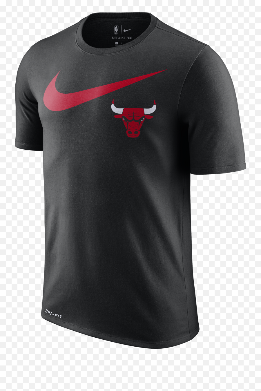 Nike Nba Chicago Bulls Swoosh Dry Tee - Nba T Shirts Nike Png,Chicago Bulls Logo Transparent