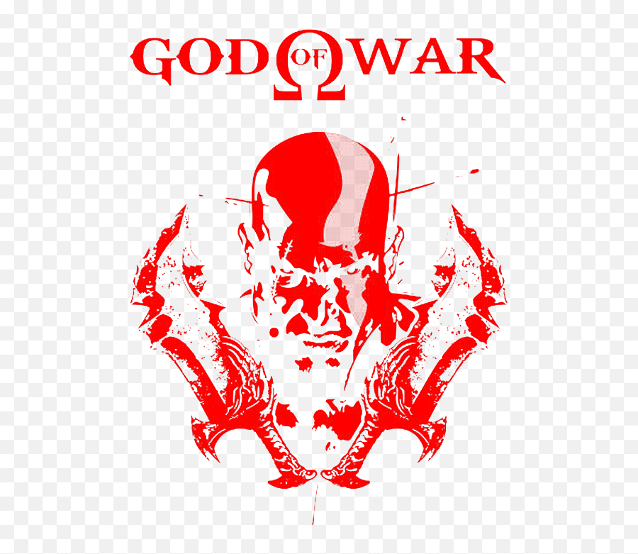Playstation Game Throw Pillow - Omega Png,God Of War Logo