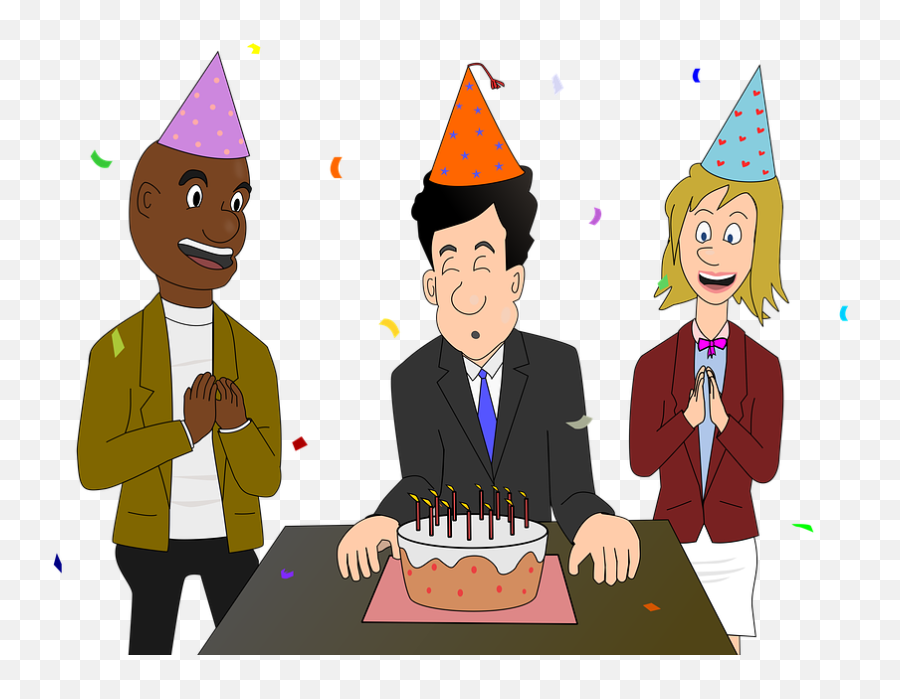 Happy Birthday Celebration Party - Free Image On Pixabay Celebrate His Birthday Cartoon Png,Happy Birthday Hat Png