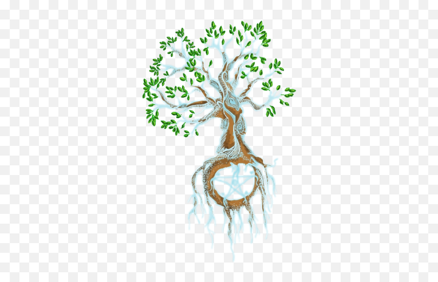 Yggdrasil - Tree Of Life By Kinpicks Inktale Illustration Png,Tree Of Life Logo