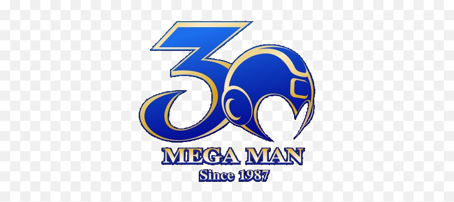 Sprites Inc - Classic Mega Man 30th Logo Png,Mega Man 3 Logo