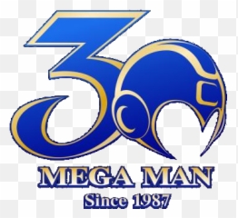 Sprites Inc - Classic Mega Man 30th Logo Png,Mega Man 3 Logo