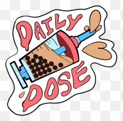 To Them Here - Daily Dose Bubble Tea Daily Dose Clipart Png,Etsy Icon Png