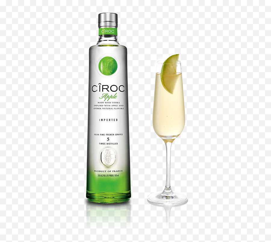Cîroc Apple Mimosa - Green Apple Ciroc Png,Champagne Splash Png