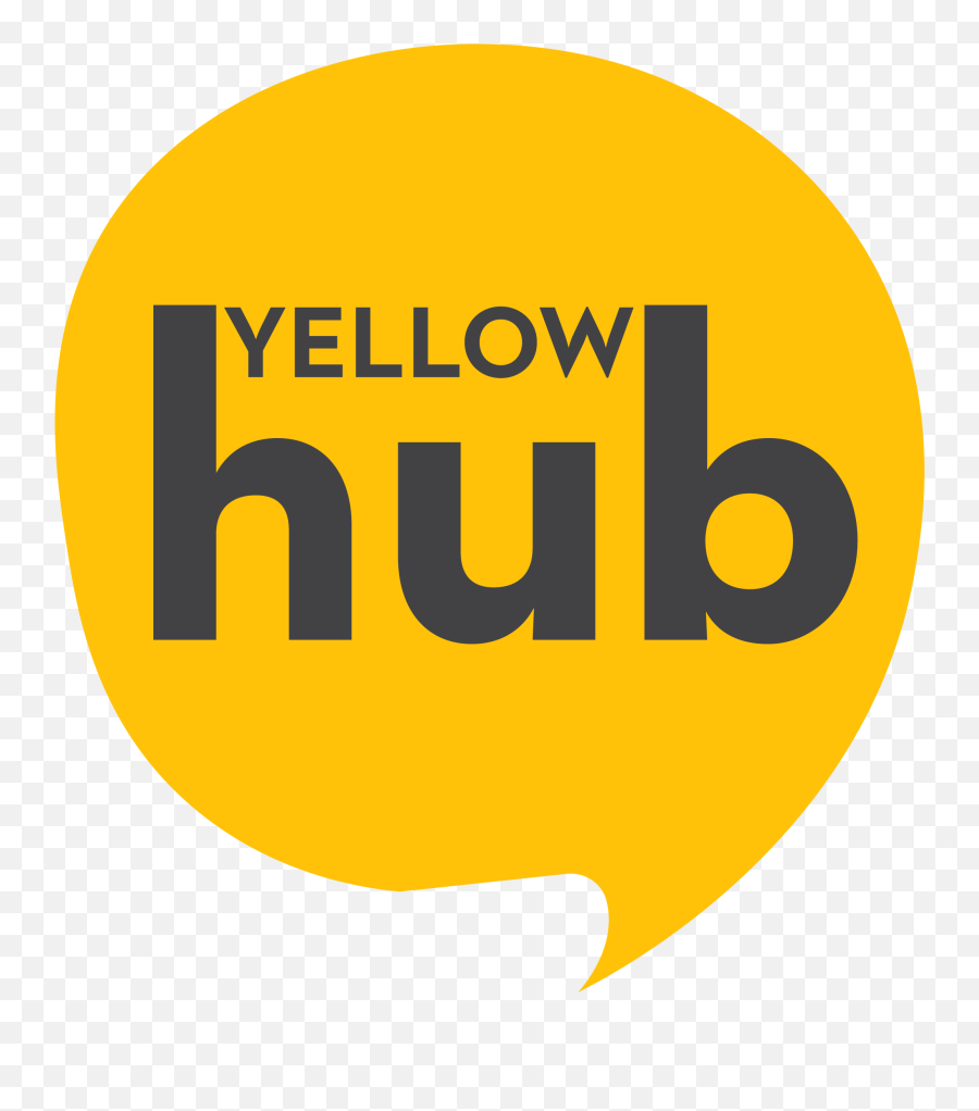 Yellow Hub Logo Red U0026 - Big Png,Yellow Circle Logo