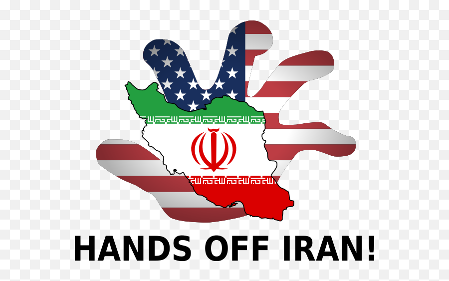 Us Flag And Iranian Clip Art - Us Iran Flags In Arrows Png,Iran Flag Png