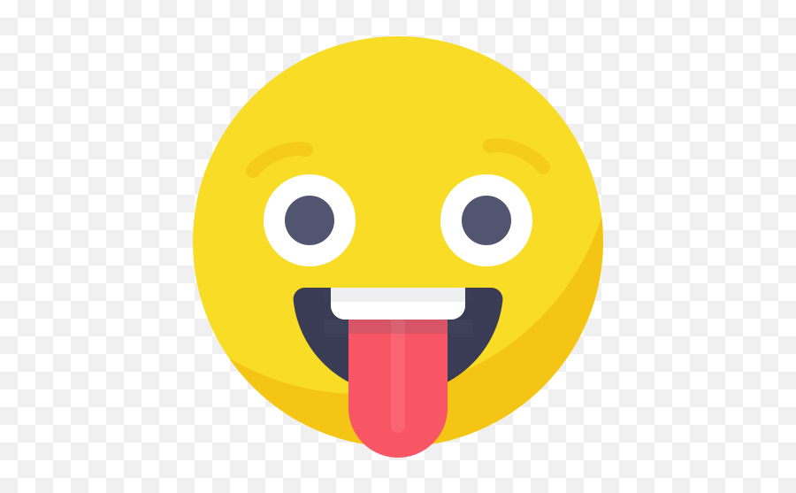Smile Tongue Funny Face Smiley Fun - Icon Funny Png,Funny Faces Png
