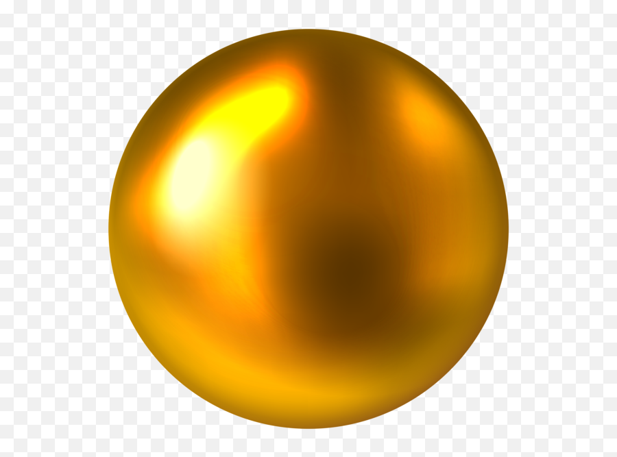 Pearl Clipart Sphere Transparent Free For - Gold Ball Png,Pearl Png
