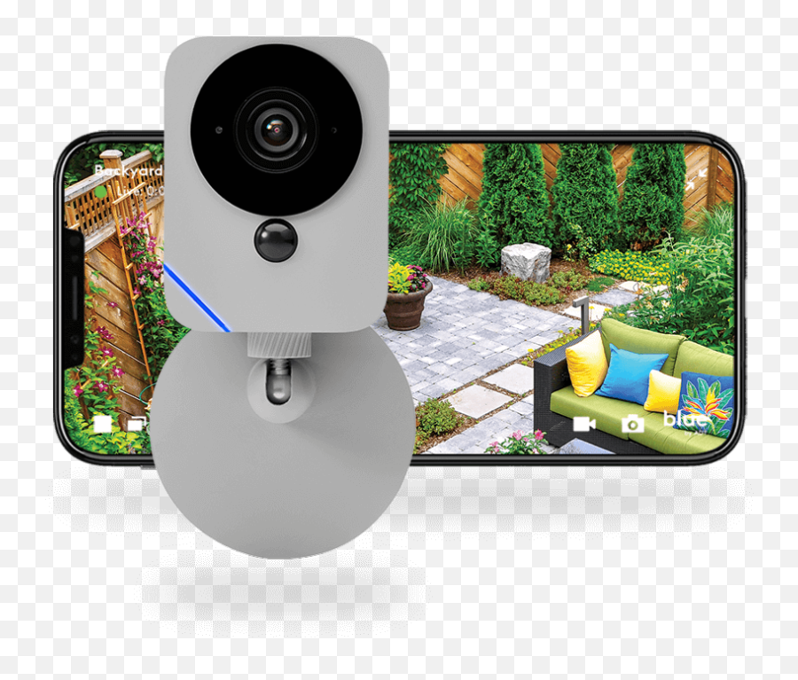 Blue Outdoor Home Security Camera - Webcam Png,Icon Alliance Camera