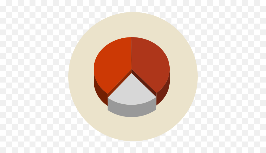 Pie Chart 3d Icon - Grafico Pizza 3d Png,Pie Chart Icon