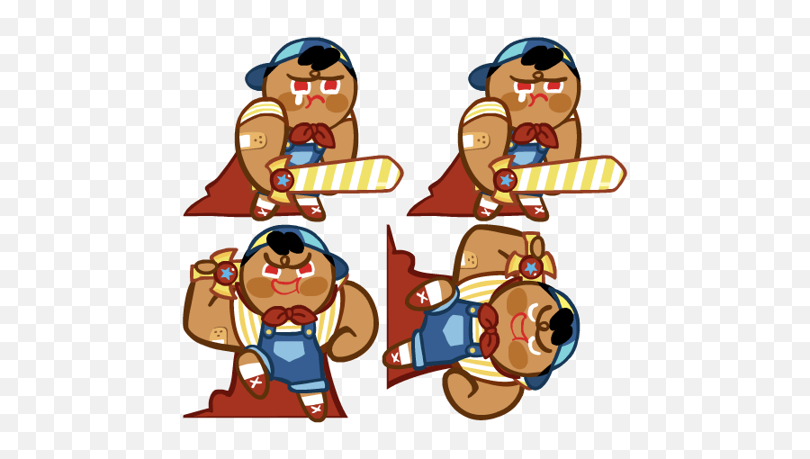 Muscle Cookies Warrior Tyke - Fictional Character Png,Baron Cookie Icon