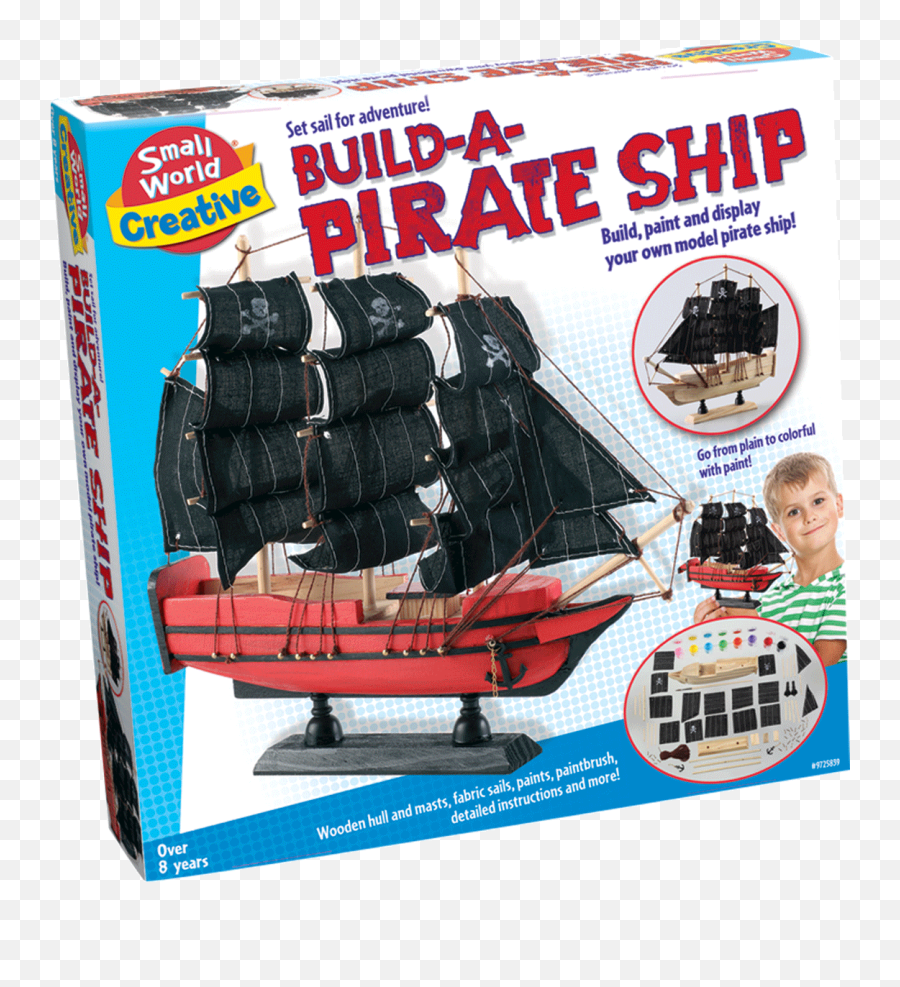 Build A Pirate Ship - Swt Creative Build Your Own Toy Ship Png,Pirate Ship Png