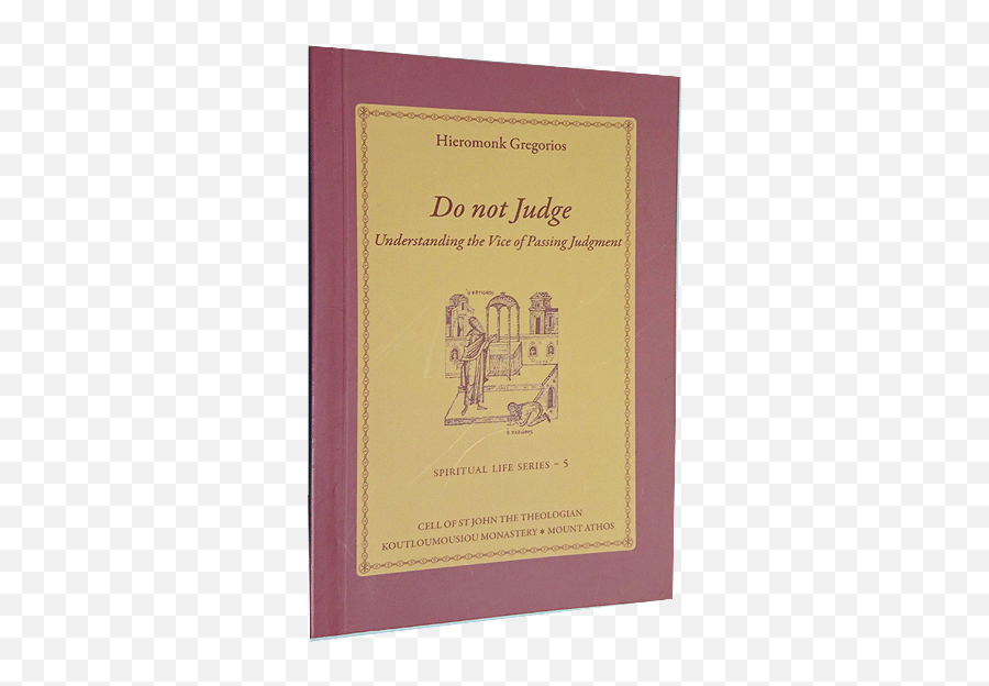 Do Not Judge - Understanding The Vice Of Passing Judgment Document Png,St Porphyrios Icon