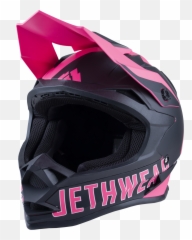 Jethwear Phase Kypärä Pink Emc24 - Motorcycle Helmet png