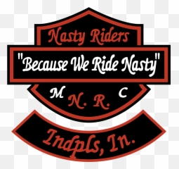 Nasty Riders Mc - Label Png,Mc Ride Png