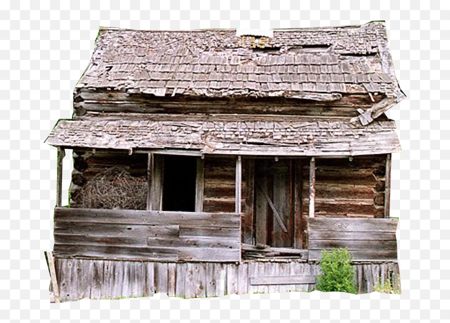 Download Hd Photo Shack - Run Down Shack In The Woods Png,Shack Png