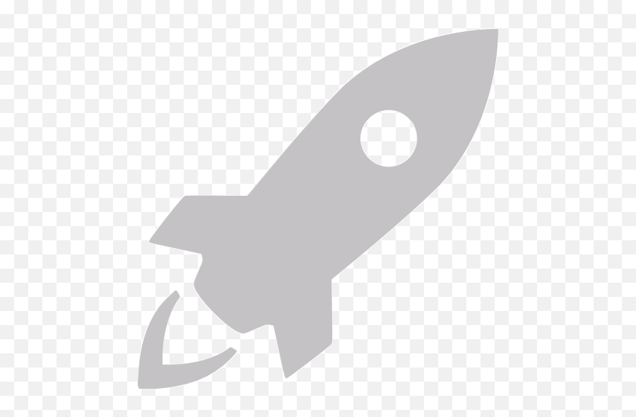 Silver Rocket Icon - Free Silver Rocket Icons Blue Rocket Icon Png,Launch Icon Free