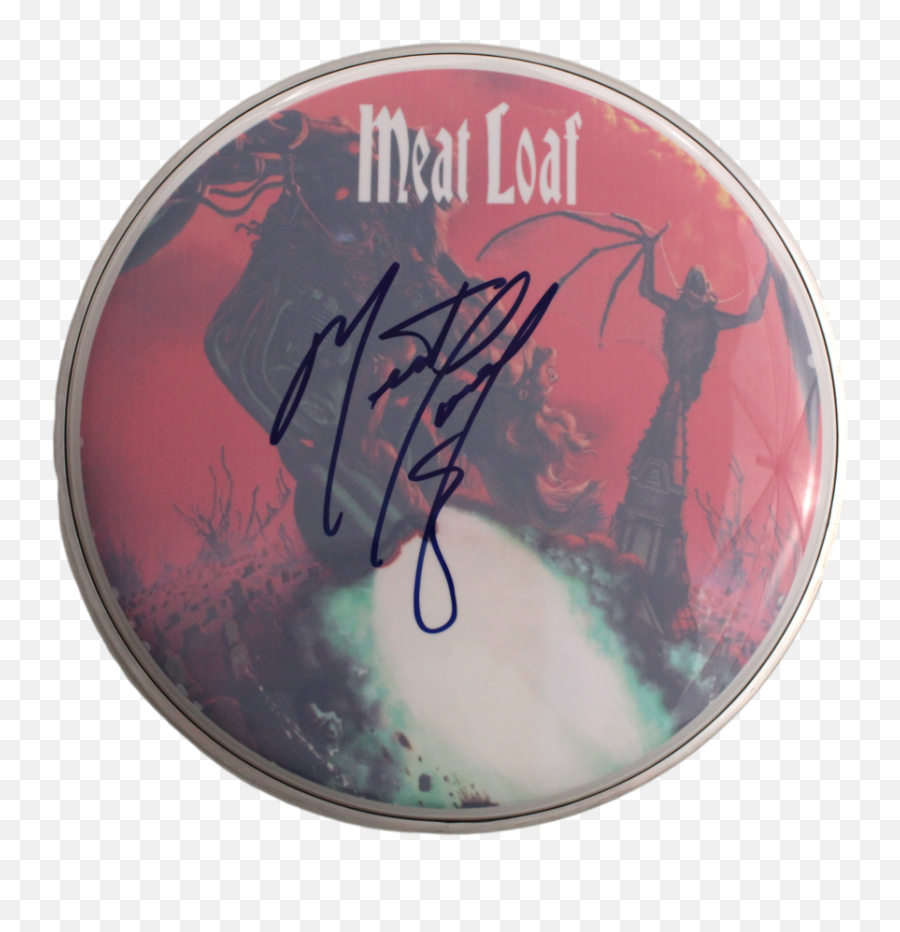 Meat Loaf Signed Autograph Custom 12 Bat Out Of Hell Png A Rock Icon