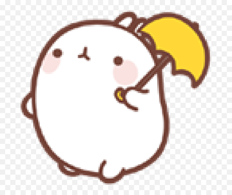 Rabbit Cartoon - Kawaii Rabbit Drawing Png,Molang Png