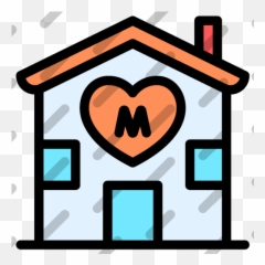 Home Icon - Woman House Celebration Mom Motherhood Love Language Png,Mothers Day Icon
