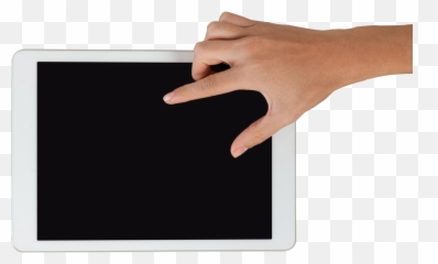 Download Free Photos Vector Finger Tablet Hand Icon Favicon - Horizontal png