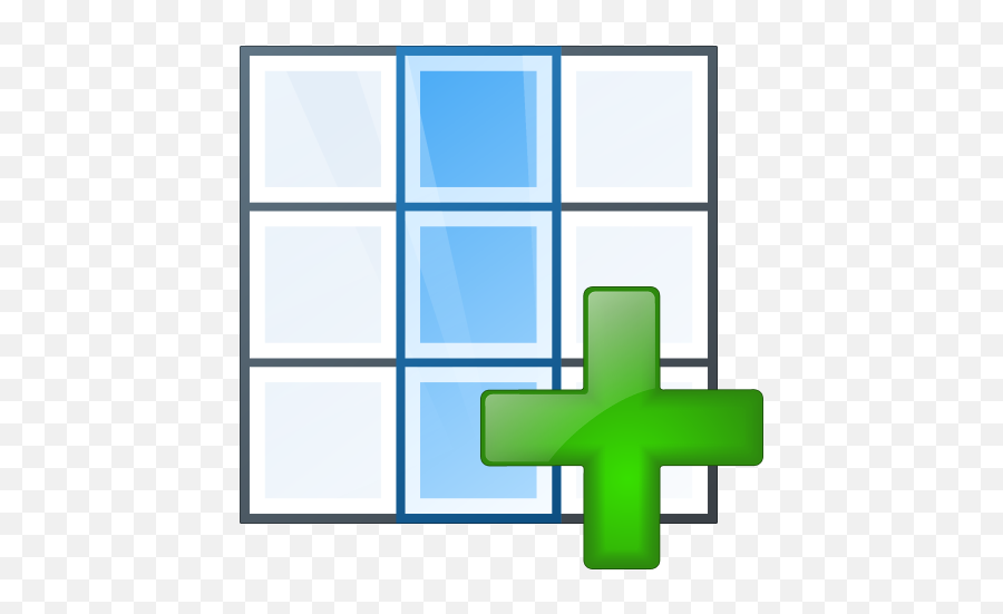 Table Icon Png - Insert Column Symbol Png,Spreadsheet Icon Png