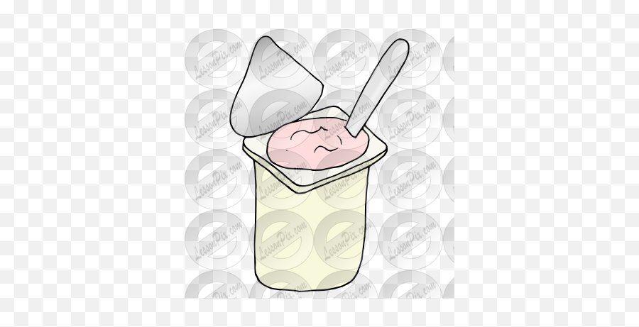 Yogurt Picture For Classroom Therapy Use - Great Yogurt Clip Art Png,Yogurt Png