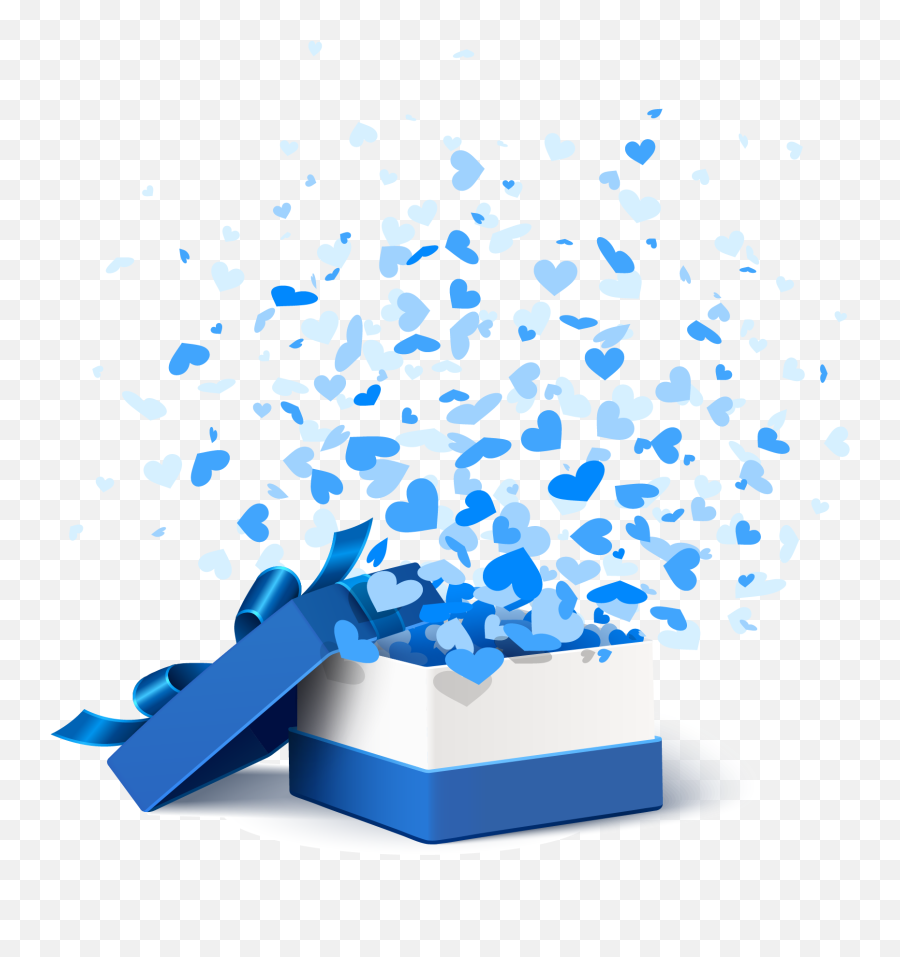 Download Box Blue Paper Vector Gift Png Image High Quality - Gift Box Blue Png,Free Gift Png