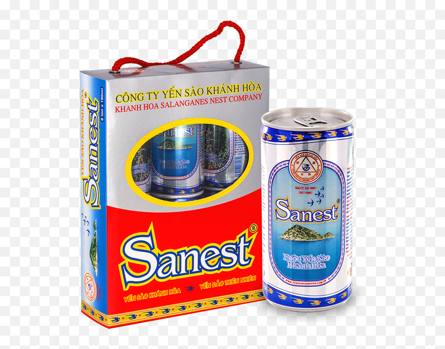 Sanest Khanh Hoa Birdu0027s Nest Drink Without Sugar In Can 190 Ml 06 Cans Box - 10 Boxes Carton Buy Birdu0027s Nest Drinksoft Drinkbeverage Product Edible Nest Png,Soft Drink Png