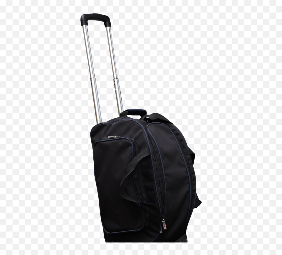 Black Trolley Polyester Duffle Bag Db36 Png