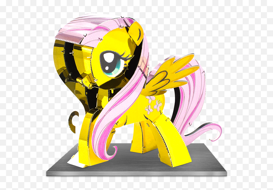 Metal Earth My Little Pony - Fluttershy My Little Pony Png,Fluttershy Png